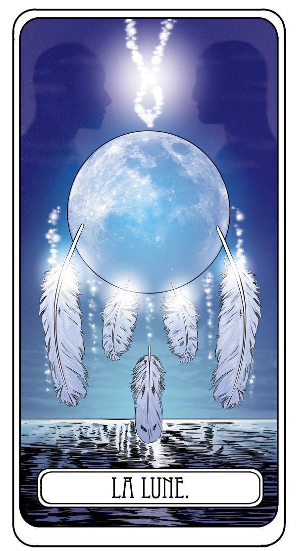 La Lune dans le Tarot, protectrice des intentions et des secrets